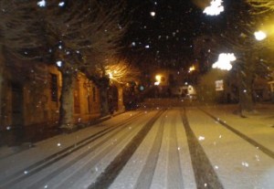 Entrada a Candelario (foto de archivo)