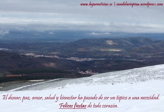 Candelario Opina y Béjar Noticias os desean Felices Fiestas