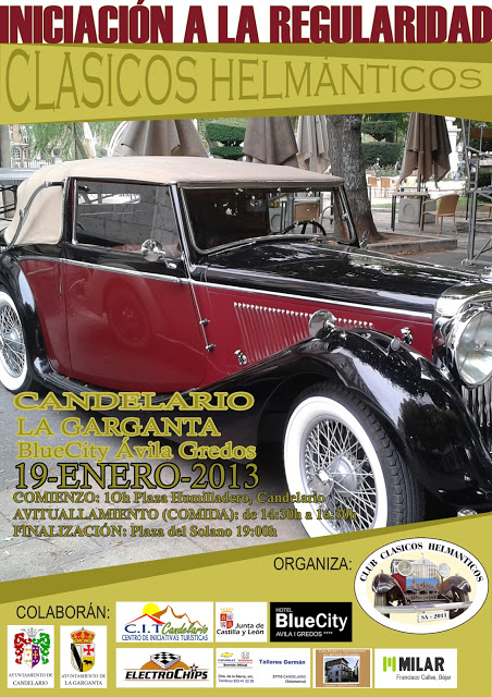 Cartel Coches Clásicos