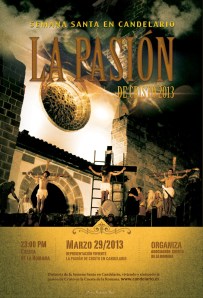 Cartel semana Santa en Candelario