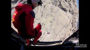 Imagen durante el rescate