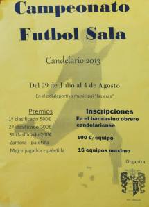 Cartel campeonato
