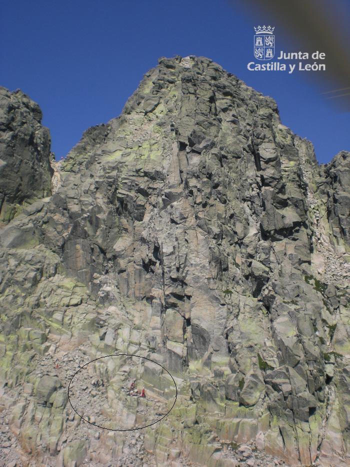 Durante la operación en Gredos