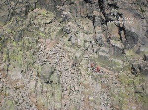 Durante la operación en Gredos