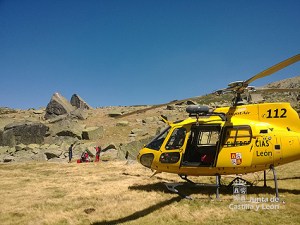 Foto archivo de un rescate en Gredos