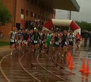 Foto de la salida de la carrera