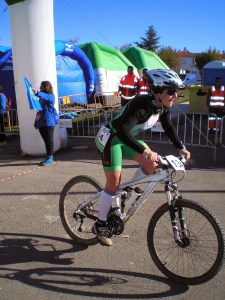 La deportista corita Eva María Martínez