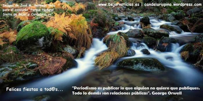 Felicitación de fiestas de Candelario Opina y Béjar Noticias