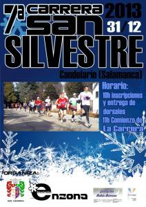 Cartel 7º Sansilvestre corita