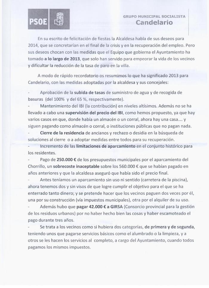 Página 1 comunicado PSOE