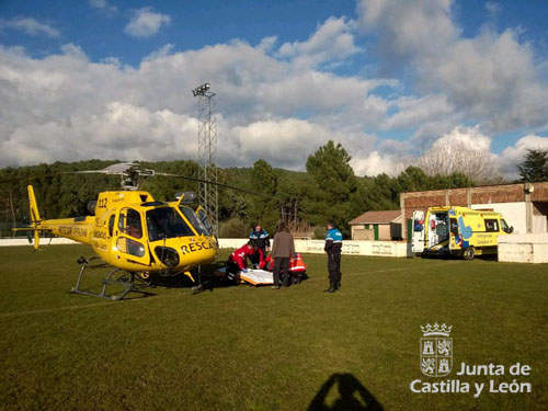 Imagen durante el rescate