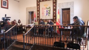 Durante el pleno extraordinario de Candelario