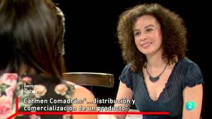Carmen Comadrán en la 2 de TVE