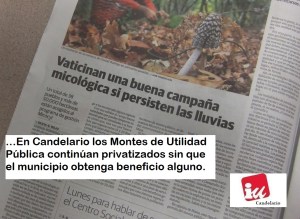 "Postal" difundida por IU en las redes sociales