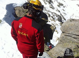 Imagen durante el rescate
