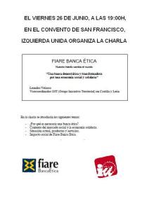 Cartel actividad