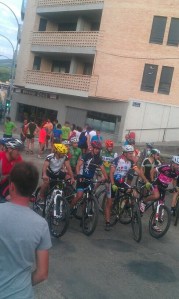 Momentos antes de la salida de la II Interdistiplinaria