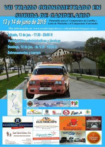 Cartel VII Subida a Candelario