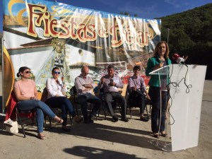 El Alcalde de Béjar, Alejo Riñones Rico, junto al equipo de gobierno presentó el programa de fiestas 2015