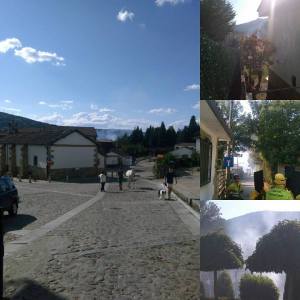 Conato de incendio en Candelario. Fotografías del muro de facebook de Miguel Ángel  Fernández. 