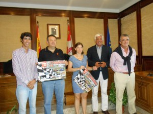 Durante la presentación de la prueba en el Ayto de Béjar