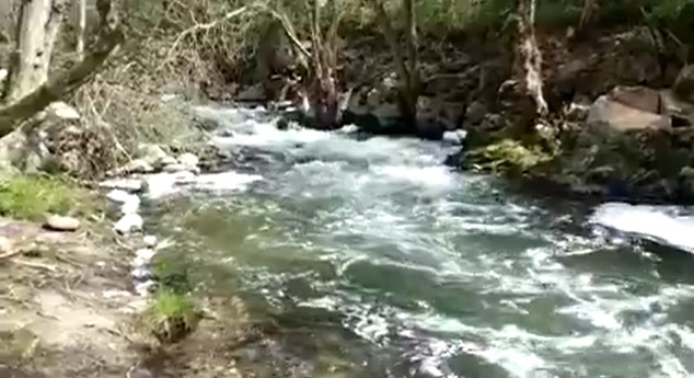 rio cuerpo de hombre